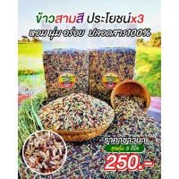 ราคา ข้าวสามสี 5 กิโลกรัม ไรซ์เบอร์รี่ กล้องแดง กล้อง กข 43 (22143598859)