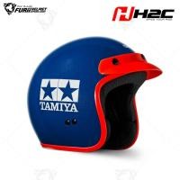 ราคา หมวกกันน็อค H2C TAMIYA Navy Blue ลิขสิทธิ์แท้ 100 (22071594389)