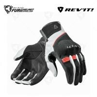 ราคา ถุงมือสำหรับขับขี่มอเตอร์ไซค์ Rev it Gloves Mosca Black Red (24713921369)