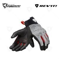 ราคา ถุงมือสำหรับขับขี่มอเตอร์ไซค์ Rev it Gloves Kinetic Light Gray Black (24263926926)