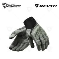 ราคา ถุงมือสำหรับขับขี่มอเตอร์ไซค์ Rev it Gloves Caliber Mid Gray (23863886910)