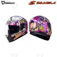 ราคา หมวกกันน็อค Bilmola ลาย Defender Fighter Pink (23462042746)