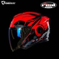 ราคา หมวกกันน็อค Real HAVANA ROBOTECH BLACK RED (19687095347)