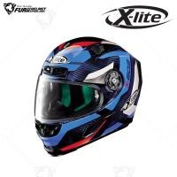 ราคา หมวกกันน็อค X Lite X 803RS Ultra Carbon Mastery Tinto Blue 40 (18895659167)