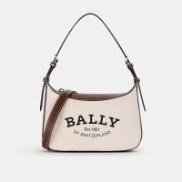 ราคา ของแท ้ หนังเย ็ บผ ้ าใบใต ้ วงแขนกระเป ๋ า bally ขนาดใหญ ่ ความจุ Tote Messenger แบบพกพาหญิงกระเป ๋ า BA999999 0223 (25727156197)