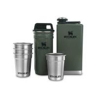 ราคา Stanley Adventure Steel Shots Flask Gift Set Hammerton Green (13548389104)