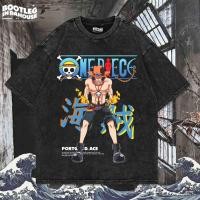 ราคา เสื้อยืดผ้าฝ้ายCOTTON เสื้อยืด พิมพ์ลาย One PIECE OVERSIZE WASHING VINTAGE เสื้อยืด โอเวอร์ไซส์ เสื้อยืด ขนาดใหญ่ (20949787114)