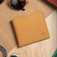 ราคา กระเป๋าสตางค์หนังแท้Wallerรุ่นหนังนูบัคสีน้ำตาลหนังวัว (405999027)