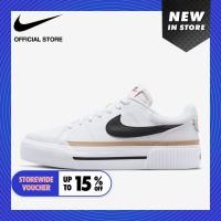 ราคา Nike Women s Court Legacy Lift Shoes White ไนกี้ รองเท้าผู้หญิง Court Legacy Lift สีขาว (29304669740)
