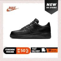 ราคา ของแท้ 100 NIke Air Force 1 Low All black sneakers รองเท้าผ้าใบ (28504662877)