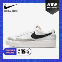 ราคา Nike Women s Blazer Low Platform Shoes White ไนกี้ รองเท้าผู้หญิง Blazer Low Platform สีขาว (26704670657)