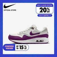 ราคา Nike Kid s Unisex Air Max 1 Gs Shoes White ไนกี้ รองเท้าเด็ก Air Max 1 Gs สีขาว (25383159190)
