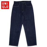 ราคา กางเกงยีนส์ แบรนด์ Uniqlo Relaxed Tapered Jeans 29 30 (24884103939)