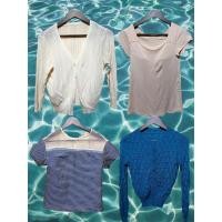 ราคา เสื้อแฟชั่น มือ 2 มีตำหนิ 5 บาท ไซส์ หน้าอก30 32 ราคาถูกกก ขายเหมา 13 ตัว (26905949380)