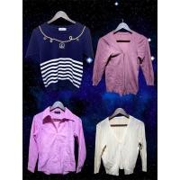 ราคา เสื้อแฟชั่น มือ 2 มีตำหนิ 5 บาท ไซส์ หน้าอก34 ราคาถูกกก ขายเหมา 13 ตัว (26405873229)