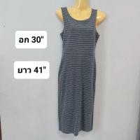 ราคา มือสอง เดรสยาว ผ้าหนา ใส่สบาย หลังเว้า (19986252180)