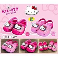 ราคา รองเท้าหัวโตเด็ก คิตตี้ Kitty ลิขสิทธิ์แท้ มีไฟกระพริบ ไซส์ 25 30 (15808032746)