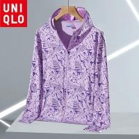 ราคา Uniqlo เสื้อกันแดด กันยูวี UV UPF50 เสื้อแขนยาวกันแดดมีหมวกฮู้ด เนื้อผ้าบางเบา ใส่แล้วไม่ดำไม่ร้อน (29505864859)