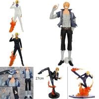 ราคา One PIECE GK Sanji โมเดลตุ๊กตาฟิกเกอร์ Sanji Kicking ขนาด 30 ซม สําหรับตกแต่งห้อง (21994689154)