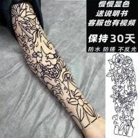 ราคา สติ๊กเกอร์รอยสัก Old Traditional Prajna Social Wave Juice Tattoo Stickers Fashion Wear (29755836703)
