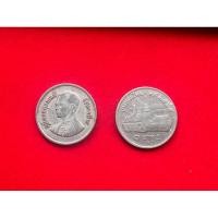 ราคา เหรียญ 1 บาท รัชกาลที่ 9 หลังวัดพระแก้ว ปี2525เหรียญผ่านการใช้งาน (29052151584)