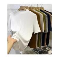 ราคา Lovesecret 020 เสื้อยืดผู้ชายและผู้หญิง สวมใส่สบาย ไม่คันหรือระคายเคือง ยืดหยุ่นได้ เสื้อยืดฤดูร้อน2024 ผ้าสลาฟผสมคอตตอน (27805111653)