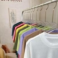 ราคา Lovesecret 020 เสื้อยืดผู้ชายและผู้หญิง สวมใส่สบาย ไม่คันหรือระคายเคือง ยืดหยุ่นได้ เสื้อยืดฤดูร้อน2024 ผ้าสลาฟผสมคอตตอน (24334160239)