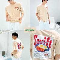 ราคา Amyours onthebeach เสื้อยืดโอเวอร์ไซส์ รุ่น OTB Oversize สกรีนลาย Egg Bacon (14095646708)