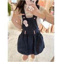 ราคา Zhien ฤดูร้อนสไตล์ใหม่เสื้อผ้าผู้หญิงญี่ปุ่น Girly สไตล์หวานชุดน่ารัก Retro เอวสูง Denim สายคล้องดอกไม้ชุดปุย Niche Design แฟชั่น All Match (27151851434)