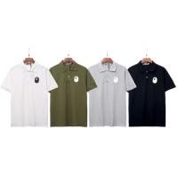 ราคา Guoguo ฤดูร้อน BAPE ฤดูใบไม้ผลิฤดูร้อนสไตล์ใหม่คลาสสิก Ape Head พิมพ์แขนสั้น All Match เสื้อโปโล (26306967359)