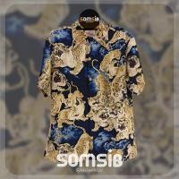 ราคา เสื้อฮาวาย ลายเสือ100 ALOHA HAWAII (28005819311)
