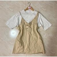 ราคา ส่งต่อ เดรส เข็มขัด งานป้ายนอก ไซส์M ผ้าดี ทรงสวย (21567744084)