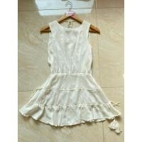 ราคา ส่งต่อ เดรสสั้นสีขาว ไซส์ xs งานป้าย Poonyisa (20672758874)