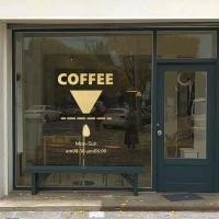 ราคา รูปแบบกาแฟสติกเกอร์เหมาะสําหรับตกแต่ง Cafe สติกเกอร์กระจกหน้าต่าง pvc สติกเกอร์ประตูสติ๊กเกอร์ติดผนัง (21987643860)