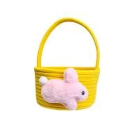 ราคา ตะกร้าผ้าฝ้าย แบบสานด้วยมือ ลายกระต่ายอีสเตอร์ สําหรับใส่ของขวัญวันเกิด ตะกร้า ตะกร้าสาน อีสเตอร์ ตะกร้า สาน (24666353799)