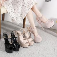ราคา รองเท้าส้นสูง 6นิ้ว แบรนด์ GALLERY G224703 (20250480494)