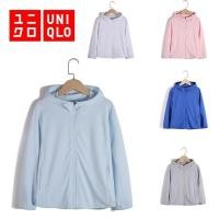 ราคา COD Uniqlo เสื้อกันยูวี UPF50 เสื้อกันแดด เสื้อแขนยาวมีหมวก เสื้อกันUV ระบายอากาศได้ดี เสื้อกันแดดเด็ก (28355987078)