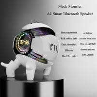 ราคา Mech Monster ลําโพงบลูทูธวิทยุการ์ดนาฬิกานาฬิกาปลุก USB ชาร์จ AI ลําโพงเบสเอฟเฟกต์ (27656309455)