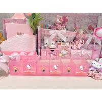 ราคา กล่องแบ่งช่องเอนกประสงค์ คิตตี้กล่องจัดระเบียบแบ่งช่อง6ช่องคิตตี้สีชมพูกล่องเอนกประสงค์แบ่งช่องสีชมพู (8736393071)