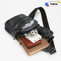 ราคา Tagtap กระเป๋าคาดหน้าอกผู้ชาย กระเป๋าคาดเอวความจุขนาดใหญ่มัลติฟังก์ชั่น กระเป๋าสะพายข้างไนลอนสีดําสีเทาสีน้ําเงิน (27906125832)