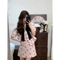 ราคา เอ็กซ์ซี ผู้หญิงที่เป็นผู้ใหญ่ฝรั่งเศสย้อนยุคสไตล์ชาแนลเสื้อสองชิ้นปลอมอ่อนโยนยาวชุดกระโปรงสั้น (28204617694)