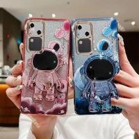 ราคา เคส Vivo V30 5G V29 5G V29E V27 5G V27E V25 V25E V30 Pro 5G ใหม่ นักบินอวกาศ ความคิดสร้างสรรค์ พื้นผิวลอย นักบินอวกาศ วงเล็บ เคสโทรศัพท์มือถือ ฝาครอบ เคสโทรศัพท์ Vivo V30 5G V29 5G V29E V27 5G V27E V2
