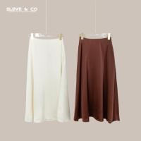 ราคา Maxi Skirt กระโปรงยาว ผ้าซาติน (23260018196)