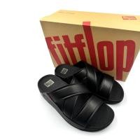 ราคา Fitflop รองเท้าแตะผู้ชาย รุ่น CHI Slides Leather สีดำ 45 (17099053363)