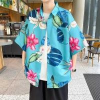 ราคา พร้อมสต็อกผู้ชายผู้หญิงเสื้อชายหาดฮาวาย lelaki Bunga Raya pantai เสื้อฮาวายญี่ปุ่นผู้ชาย (26550182666)