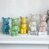 ราคา เซรามิค Electroplating หมีรุนแรงในครัวเรือน Piggy Bank ตู ้ ทีวีขนาดใหญ ่ เครื ่ องประดับแหวน Care หมีรุนแรง Piggy Bank อินเทรนด ์ Play (24780838820)