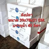 ราคา กล่องปลามือสอง 40 ลิตร ลังปลา ลังปลาแซลมอน (18379157989)