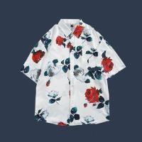 ราคา 2024 เสื้อเชิ้ตทรงหลวมสไตล์เกาหลีฮาวายผู้ชายเสื้อลําลองแฟชั่นผู้ชายท็อปส์ฤดูร้อนผู้ชายเสื้อวันหยุด (29103151499)