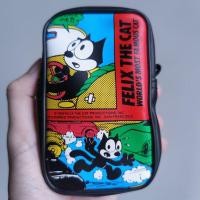 ราคา กระเป๋าซิป กระเป๋าสตางค์ เฟลิกซ์ Felix the cat ทำจากหนังpu งานใหม่ มือ1 มีลายทั้ง2หน้า ทรงสี่เหลี่ยมผืนผ้า ลิขสิทธิ์แท้ (10206519538)