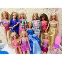 ราคา Barbie ตุ๊กตาบาร์บี้แท้ มือสองพร้อมชุด (20991566915)